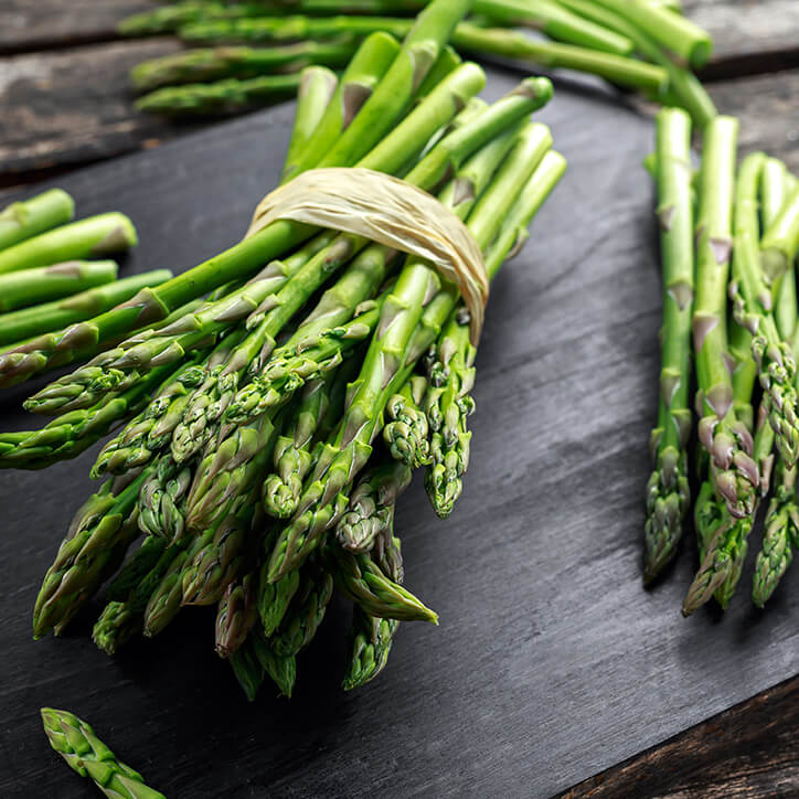 Grüner Spargel